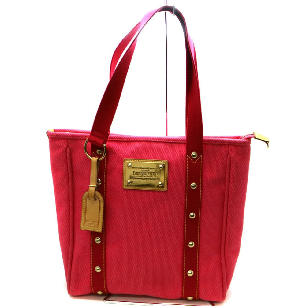 Louis Vuitton Antigua Pink Cabas LV Bag